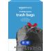 Amazon Basics Flextra Multipurpose Drawstring Trash Bags, 30 Gallon, 50 Count