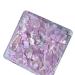 Irregular Shell Slices Nail Supplies Colorful Shell Nail Art Slices 3D Nail Art Flakes For Manicure Decoration DIY Nail Art Shells lavender purple