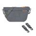L SSIG Baby Stroller Organizer Shoulder Bag Stroller Bag incl. Stroller Attachment/GRE Buggy Bum Bag anthracite Anthracite