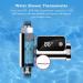 Shower Thermometer G1/2 5-85 C LED Display, Easy Installation - 0.5 C Accuracy, Silver - Buy Online on SooperMarket.com