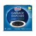 Glisten Garbage Disposal Cleaner and Odor Eliminator with Foaming Action Removes Buildup and Cleans Lemon Scent 4 Uses