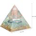 BORDSTRACT 6cm Energy Generator Orgonite Pyramid Healing Crystal Pyramid for Positive Energy Meditation Spiritual Awakening - Buy Online on SooperMarket.com