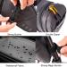 Cckole Waterproof Bicycle Saddlebag | Expandable 1.5-2L Bike Rear Bag with Reflective Features - Buy Online on SooperMarket.com