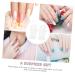 minkissy 2 Pairs Nail Gloves Touchscreen Gloves Manicure Gloves Fingerless Anti Uv Glove Uv Gloves Nails Gel Nail Gel Fingerless Gloves for Women Uv Protection Polyester Grill Lamp Pattern 24x13cm - Buy Online on SooperMarket.com