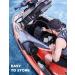 Kemimoto PWC Boat Fenders (Black) - 18x6.5x2.4 - Boat Bumpers for Jet Ski Docking - Buy Online on SooperMarket.com