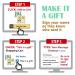 Get Well Soon Cookie Gift Basket for Kids and Adults | Nut Free & Kosher | After Surgery Care Package - 4 Pack - Buy Online on SooperMarket.com