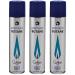 Colibri Premium Butane Fuel Refill for Lighter 3 Small Cans 1