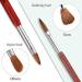 Buy 8# Sable Nail Brush - Premium Acrylic Brush for Nail Art & Manicure Design | International Shipping - Buy Online on SooperMarket.com