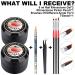 Nail Art 8ml Rhinestone Glue Gel Adhesive Set for Gem Stones - LED Lamp Cure Needed | Includes LED Glue Brush Tools, Pickup Pencil, and Tweezer | UV Rhinestones Glue Kit - Buy Online on SooperMarket.com