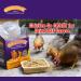 Zower 5 lbs Natural Mealworms - High Protein Scratch Treats with 85X More Calcium for Chickens, Birds, Amphibians & Reptiles - Buy Online on SooperMarket.com