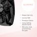 Gimme Beauty Premium Water Repellent Hair Cap for Women - Fast Drying Shower Cap in Black - Silicone Leak Proof Lining - Sleek Minimalist Design - Buy Online on SooperMarket.com