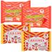 Caramel Wafer Bundle With Tunnocks Caramel Log Wafer Biscuits 4x32g x2 and Real Milk Chocolate Caramel Wafer Biscuits 4x30g x2 (4 Pack)