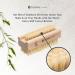 Hydrea Extra Robust Wooden Nail Brush Set - Firm Cactus Bristles | 2 Pieces | International Shipping Available - Buy Online on SooperMarket.com