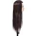 26 Inch Adjustable Female Tailor Puppet Mannequin Head - Ideal for Hair Styling & Cosmetology Training - Buy Online on SooperMarket.com