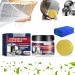 Jue Fish Magical Nano-Technology Stainless Steel Cleaning Paste-Surface Safe Stainless Steel Clean Wax Magic Stainless Steel Cleaner and Polish Power Paste Cleaner (1PCS)