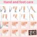 Coolzon 26-Part Professional Nail Clip Set | Stainless Steel Manicure & Pedicure Tools | Advanced Zip Pocket Design - Brown - Buy Online on SooperMarket.com