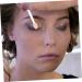 Mikinona 50pcs Double Ended Eyeshadow Brush Two Heads Eyeshadow Sticks Cosmetic Eye Shadow Sticks Plastic - Buy Online on SooperMarket.com