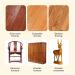 Wood Wax for Furniture | Waterproof Furniture Wax | Wood Seasoning Beewax Natural Beeswax Wood Furniture Cleaner and Polish for Wood Doors Tables Chairs Cabinets Acime - Buy Online on SooperMarket.com