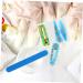 STOBOK 10 Pcs Hairpin Silicone Mold Resin Tray Molds Keychain Resin Mold Crystal Template Girl - Buy Online on SooperMarket.com