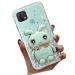 Tivenfezk Nadoli for Oppo Realme C21Y/C25Y HASE Hidden Stand Shell caricature glitter rabbits stand Soft silicone bling cell phone case.
