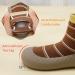Zuimei 2 Pairs Toddler Sock Shoes | Baby Boys Girls First Walking Shoes | Anti-Slip Rubber Sole | Infant Slippers (6-12 months) - Buy Online on SooperMarket.com