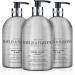 Baylis & Harding Jasmine & Apple Blossom Anti-Bacterial Hand Wash 2 litre Refill Pack of 3 (total 6 litres) - Vegan Friendly & Elements Lemon & Mint Luxury Hand Wash 500ml Pack of 3 - Vegan Friendly - Buy Online on SooperMarket.com
