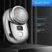 Mini Electric Shaver for Men - Compact Portable Design USB Charging Intelligent Digital Display - Gradient Blue - Buy Online on SooperMarket.com