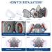 MODUSKYE Reusable Half Facepiece Respirator with 6 Active Cotton Filters for Painting, Dust, Sanding, Polishing, and Spraying - Buy Online on SooperMarket.com