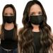 Laavoo Brown Balayage Clip In Extensions - Remy Human Hair Ombre Dark to Light Brown 10pcs 40cm Thick Real Hair #2/8/2 - Buy Online on SooperMarket.com