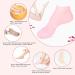 Moisturizing Gel Socks for Dry Cracked Feet | KVMDAZ Soft Spa Socks - International Shipping Available - Buy Online on SooperMarket.com
