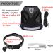 DKDDSSS Cat Harness and Lead Set Soft Mesh Harness for Outdoor Adjustable Reflective Strips Vest Harnesses Escape Proof Cat Kitten Walking Vest with Collar for Medium Cats Pets (M Black) - Buy Online on SooperMarket.com