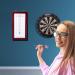 GSE Dry-Erase Dart Scoreboard for Dart Board Cricket & 01 Games | Out Chart & Marker Included - Buy Online on SooperMarket.com