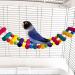 6-Pack Bird Parrot Swing Ladders & Chewing Toys - Cage Accessories for Small Parakeets, Cockatiels, Lovebirds, Conures, Macaws, Finches - Buy Online on SooperMarket.com
