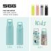 SIGG Stainless Steel Drinking Bottle 0.75L - Shield One | Carbonated Drink Safe Leak-Proof BPA-Free Lightweight - Glacier Color - Buy Online on SooperMarket.com