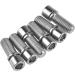 Wanyifa M8 x 20mm Titanium Ti Bolt with Washer for BMX Bicycle Stem - Pack of 6 | Lightweight and Durable Titanium Bolts - Buy Online on SooperMarket.com