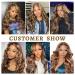 24 Inch Ombre Honey Blonde Body Wave Lace Front Wig Human Hair - 150% Density, Pre Plucked with Baby Hair - Five Gifts Included - Buy Online on SooperMarket.com