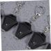 Yardwe 5-PTH Key Rings - Flashlight Key Holder & Mini Coin Bag - Black Light Keychain for International Shipping - Buy Online on SooperMarket.com