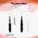 Buy 100pcs Micro Eyebrow Brush Set - Portable Eyebrow Lamination & Spoolie Brushes for Eyebrows & Lash Lift Tools | International Shipping Available - Buy Online on SooperMarket.com