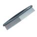 Moki bear metal comb for dogs i rounded pins i applicable on both sides i ideal to solve nodes & matters i aids for scissors