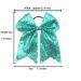 12Pcs 7.5 Glitter Sequins Pigtail Bows for Baby Girls - Sparkly Cheer Hair Bows with Elastic Hair Ties - Buy Online on SooperMarket.com