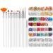 Topyond Complete Nail Art Tool Set with Double Head Rhinestone Drill Pen Nail Brushes and DIY Manicure Painting Accessories - Buy Online on SooperMarket.com