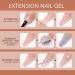 Ur Sugar Poly Gel Nail Set | 6 Colors Builder Kit for DIY Home Manicure | Base & Top Coat & Slip Solution Included | Perfect for Nail Extensions & Brown Shades - Buy Online on SooperMarket.com