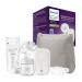 Philips Avent Electric Milk Pump - Milk Pump with 5 milk bags for the storage of breast milk and a travel bag (model SCF396/31) Transparent Single with 4 Accessories Single