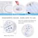 Underwater LED RGB Lights - Aled Light 13 LEDs Waterproof - 2 Pack with Remote Control for Pond Pool Vase & Fish Tank Decoration - Buy Online on SooperMarket.com