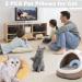 Odookon 2PC Cat Pillow - Washable Soft Fluffy Catnip Plush Toy & U-Shaped Neck Pillow for Pets - Perfect for Sleeping & Playing - Buy Online on SooperMarket.com