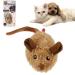 Vealind GiGwi Interactive Cat Toys Auto Moving Mice with Lifelike Squeaky Sound Mouse Toy Coffee