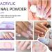 Acrylic Nail Kit - Acrylic Powder Set with Pink White Clear Colors Acrylic Powder and Acrylic Liquid with Acrylic Nail Brush Nail Acrylic Powder Set for Nails Extension Kit Nail Art Pink White Clear 3 Colors - Buy Online on SooperMarket.com