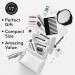 Pinch Provisions Metallic Minimergency Kit - 17 Travel-Sized Cosmetic Essentials | Perfect Emergency Beauty Accessories & Gifts in Silver - Buy Online on SooperMarket.com