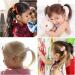 20 Pieces Colored Elastic Hair Rope Hair Band with Bow Elastic Ponytail Band Cute Hair Styling Accessories Suitable for Playing and Shopping - Buy Online on SooperMarket.com