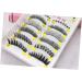 minkissy 10 Pairs Cross Eyelashes Fake Lashes Natural Eyelashes False Eyelash Fake Eyelash Nude Makeup - Buy Online on SooperMarket.com